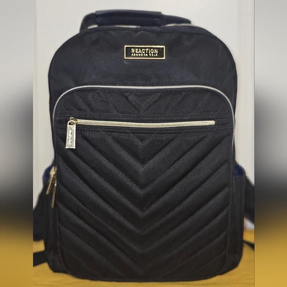 Kenneth Cole Reaction Handbags - Kenneth Cole REACTION Women's Chelsea Cheveron 15" Laptop/Tablet Backpack